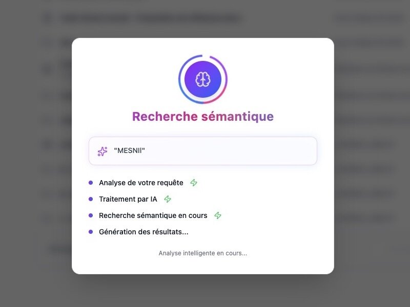 HubDoc - Recherche semantique